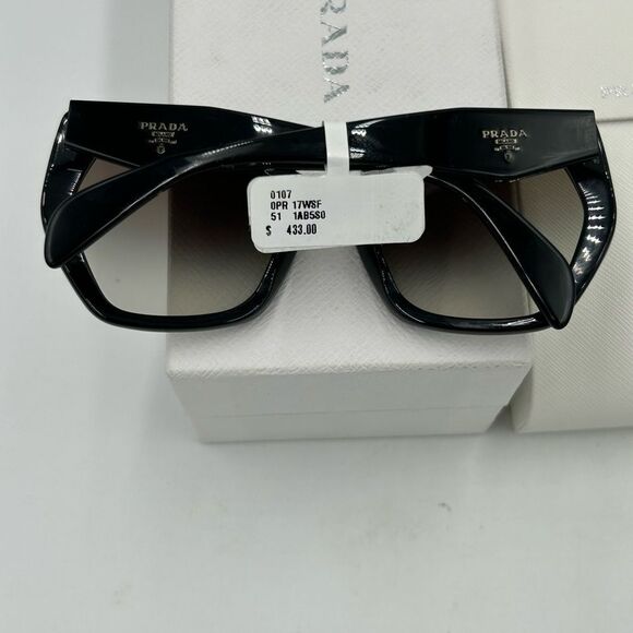 Women’s Prada oversized sunglasses SPR16R5601918B – 0871352N made in Italy NWT main image 7